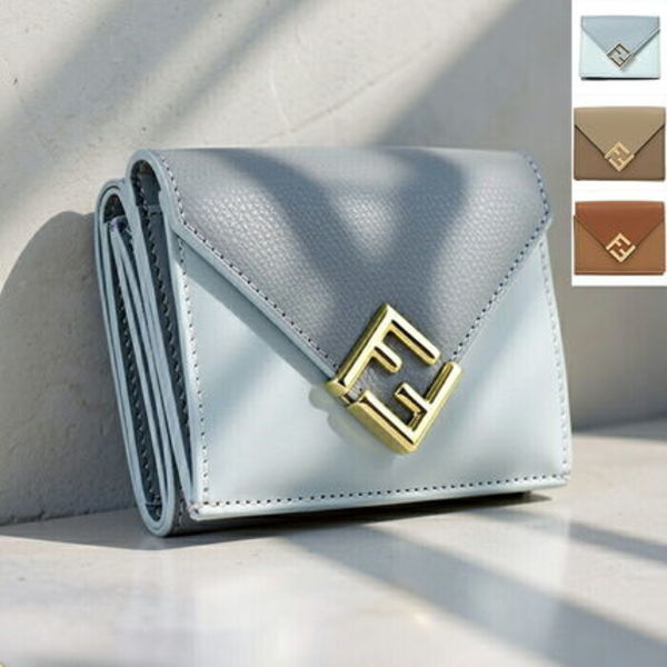 FENDI 財布 三つ折り FFダイヤモンド ミニ財布 三つ折り財布