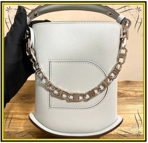 【DELVAUX】デルヴォー Pin バッグ ピン ロゴ カーフスキン