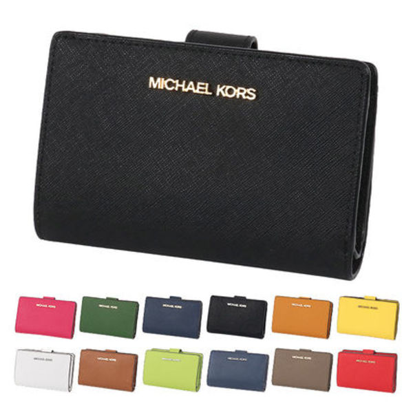 【国内即発】MICHAEL KORS 二つ折り財布 35F7GTVF2L レザー