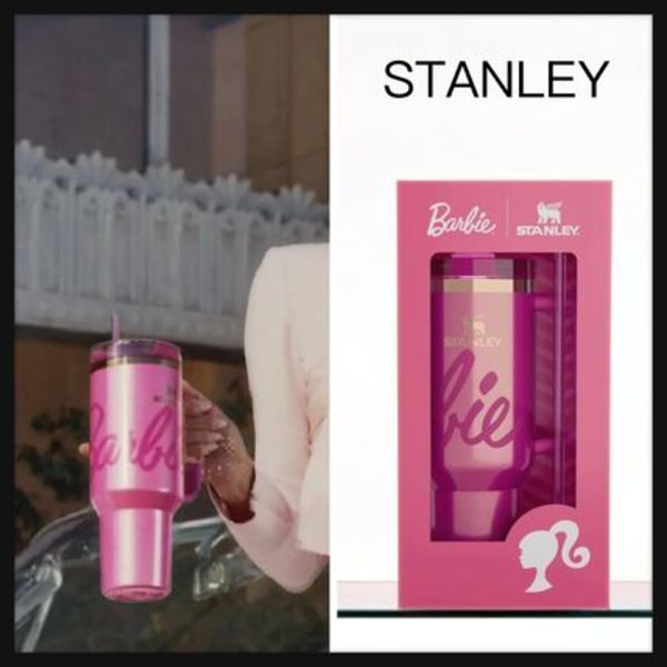 【STANLEY】Barbie コラボ Quencher ウォーターボトル 40oz 1.2L