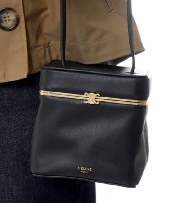 CELINE| (SMALL TRIOMPHE FRAME IN SUPPLE CALFSKIN (12423