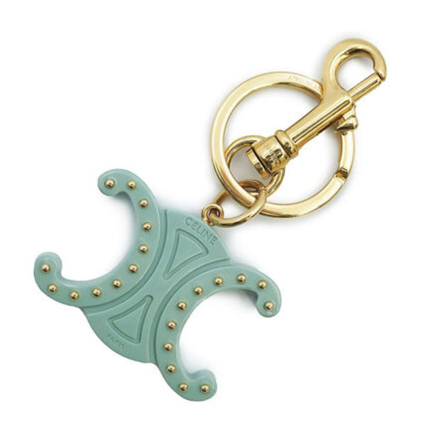CELINE セリーヌ トリオンフ キーホルダー 49J607GGP.31LY