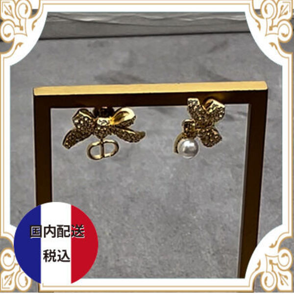 Dior(ディオール)★Delicate Bow ピアス★税・送料込