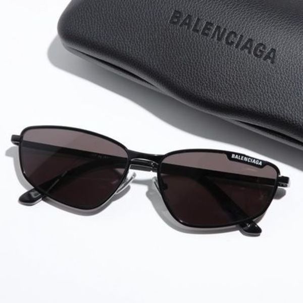 BALENCIAGA サングラス BB0277S フォックス型 メタルフレーム