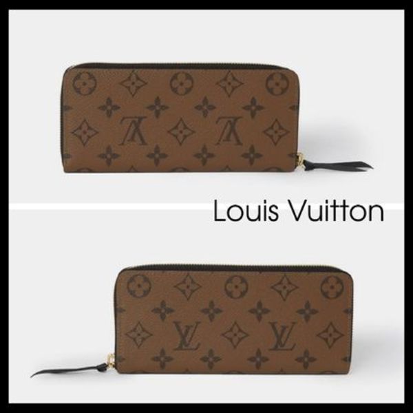 【Louis Vuitton】直営/正規店 クレメンス 長財布 モノグラム