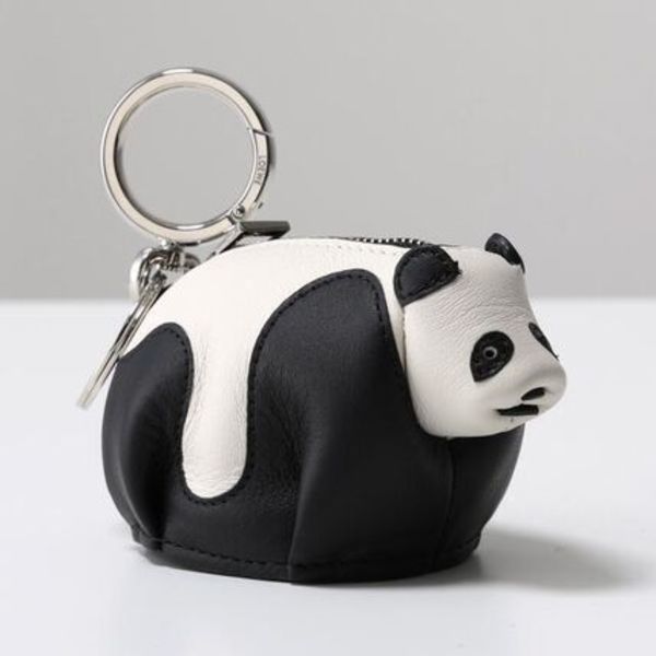 LOEWE バッグチャーム C880P21X02 パンダ キーホルダー