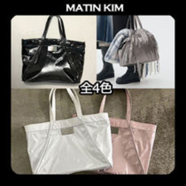 Matin Kim★[正規品] 韓国大人気 BIG COATING TOTE BAG