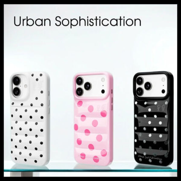 【Urban Sophistication】The Puffer Case iPhoneケース ドット