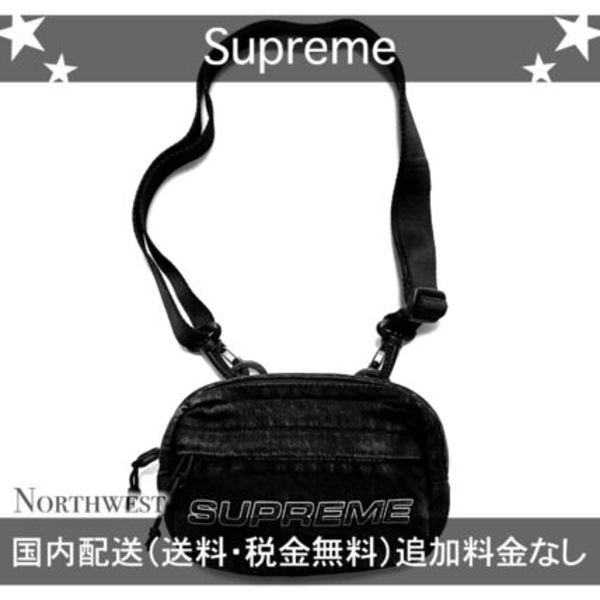 【Supreme】Denim Mini Shoulder Bag ブラック【se1419r】