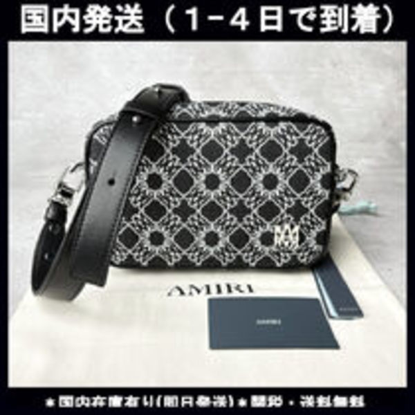 ★関税・送料込み★【AMIRI】アミリ ロゴ ショルダーバッグ