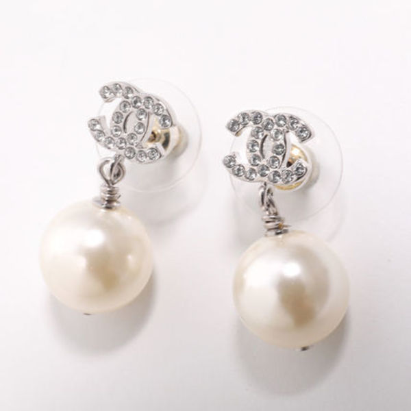 CHANEL ピアス A36138 ココマーク CCマーク パール