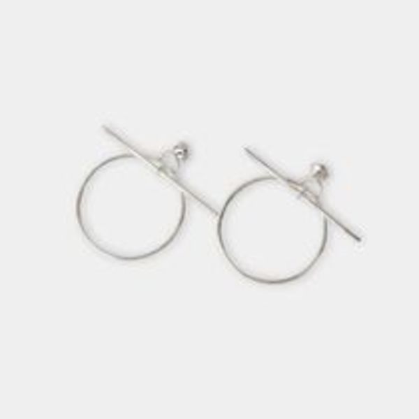 【入手困難!】HERMES ループピアス MM フープピアス