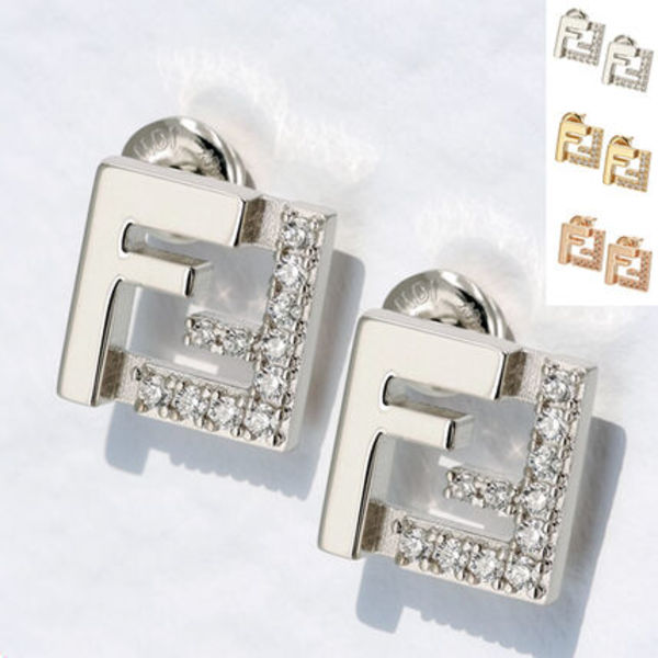 FENDI ピアス フォーエバー フェンディ FOREVER クリスタル