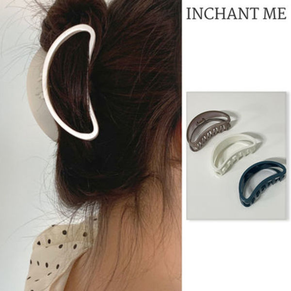 【INCHANT ME】Half moon hair tongs pin