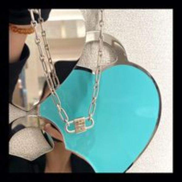 【TIFFANY&Co.】スモールダブルロックネックレス