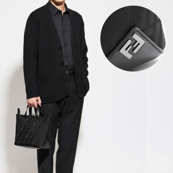 関税込☆FENDI フェンディ  FFスクエア トートバッグ スモール