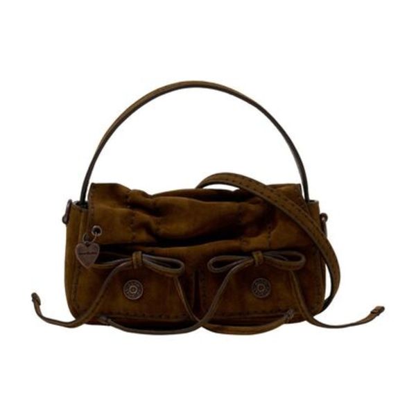 Multipocket Micro Purse - Acne Studios - Leather - Brown