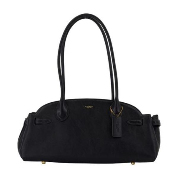 Empire Carryall 34 Shoulder Bag - Coach - Leather - Black