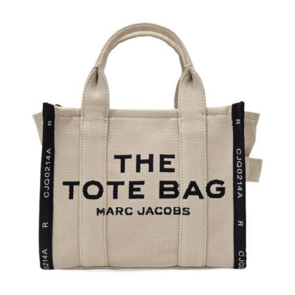 The Small Tote Bag Jacquard - Marc Jacobs -  Warm Sand - Cot