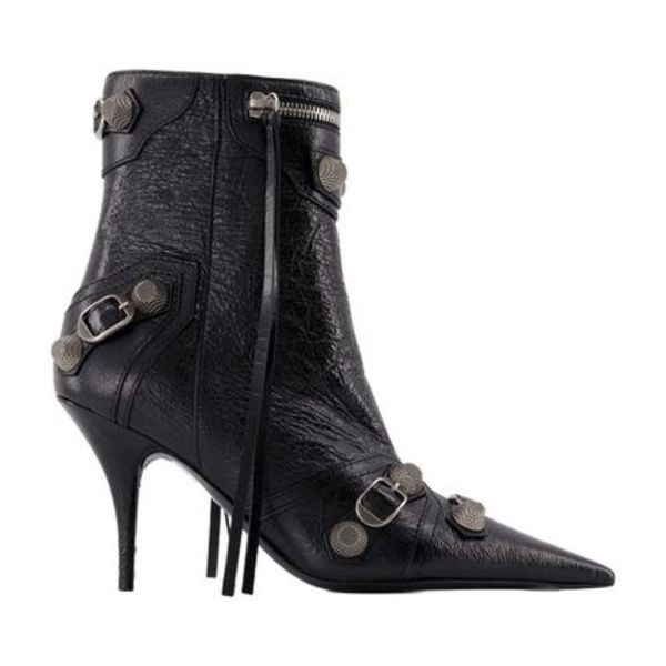 Cagole H90 Ankle Boots - Balenciaga - Leather - Black