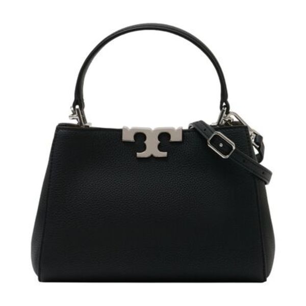 Eleanor Mini Satchel Purse - Tory Burch - Leather - Black