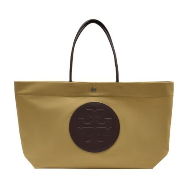 Ella Twist Shopper Bag - Tory Burch - Synthetic - Beige