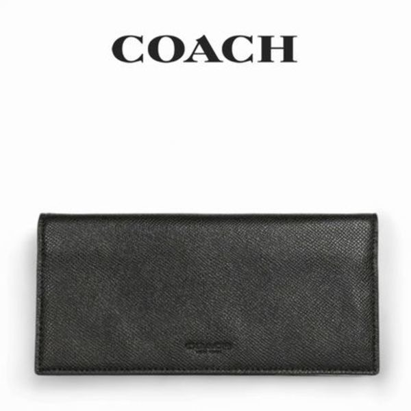 ■在庫あり・国内発■ コーチCOACH 長財布 5003 BLK