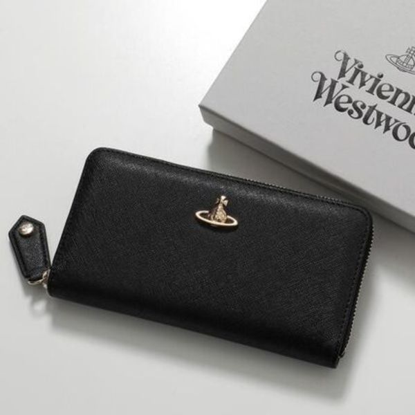 VivienneWestwood ラウンドファスナー長財布 51050023 L001N