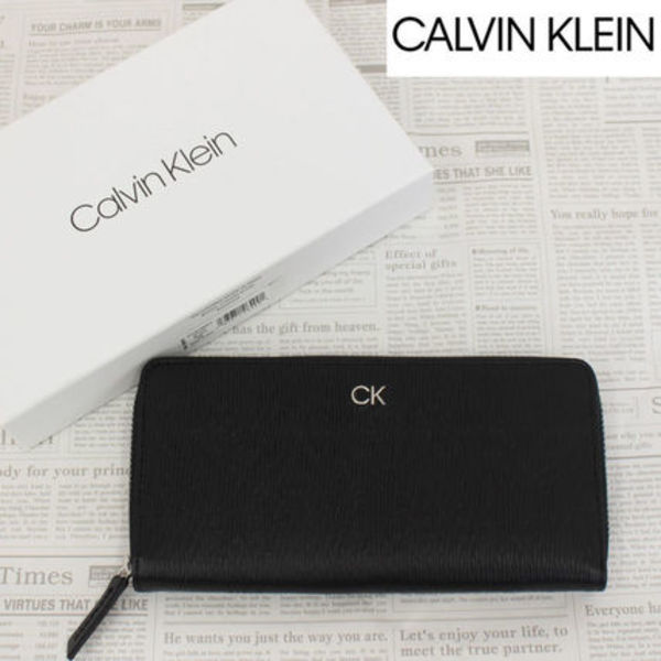 Calvin Klein カルバンクライン ラウンドファスナー 長財布
