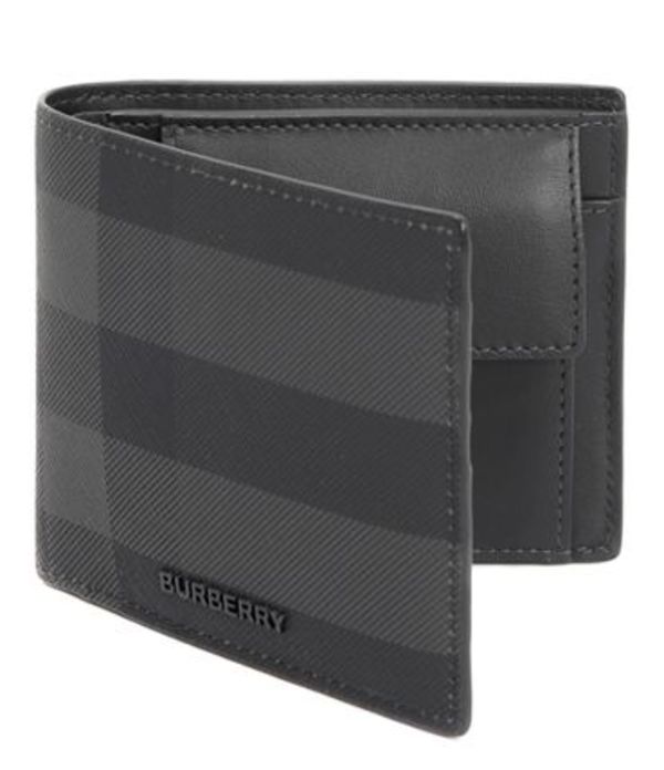BURBERRY|HALF-LENGTH WALLETS (Checkered leather Bifold