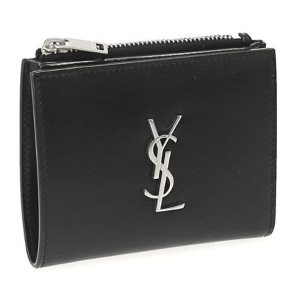 【Saint Laurent(サンローラン)モノグラムYSL 2つ折り財布】