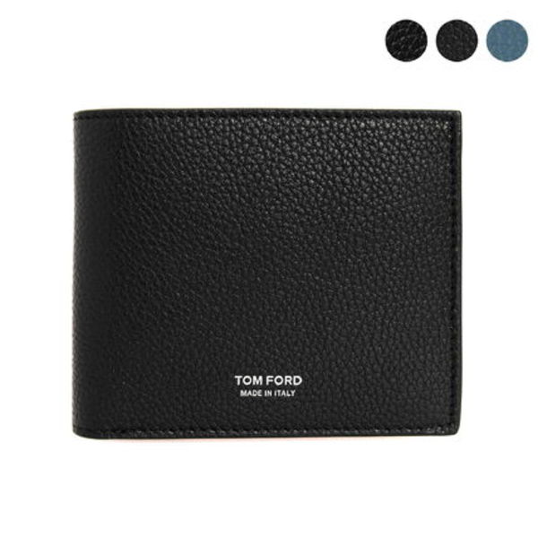 TOM FORD メンズ 二つ折り財布(小銭入れ付き) Y0278T