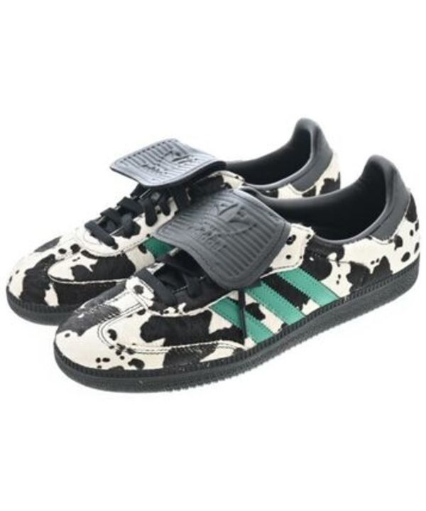 adidas スニーカー 白x黒(総柄) 28.5cm 3600526F0019