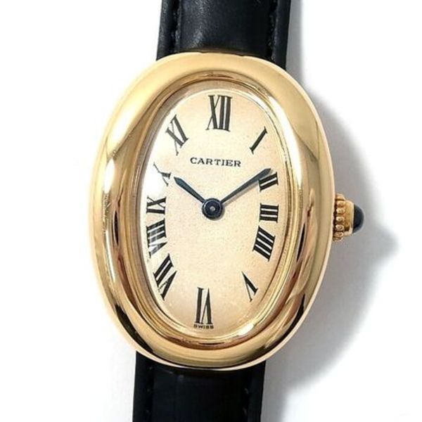 カルティエ ベニュワール K18YG ヴィンテージ レディース 腕時計