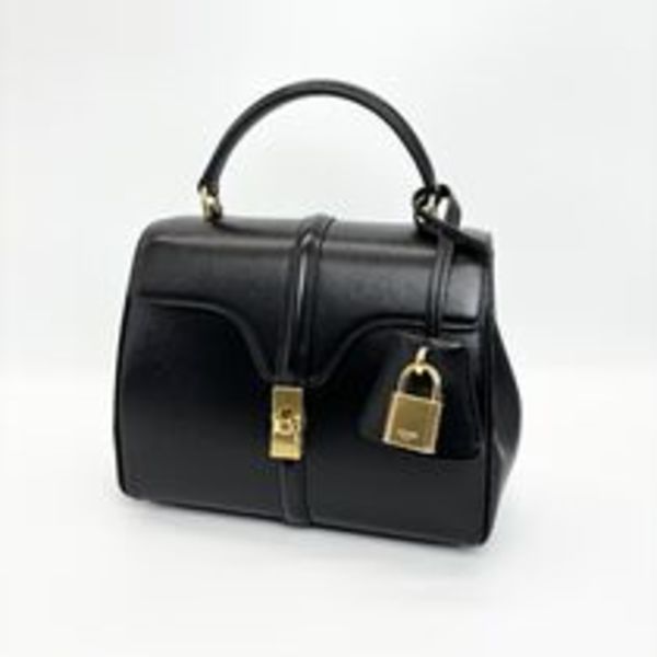 【国内在庫】CELINE ミニ 16(セーズ) / サテンドカーフスキン