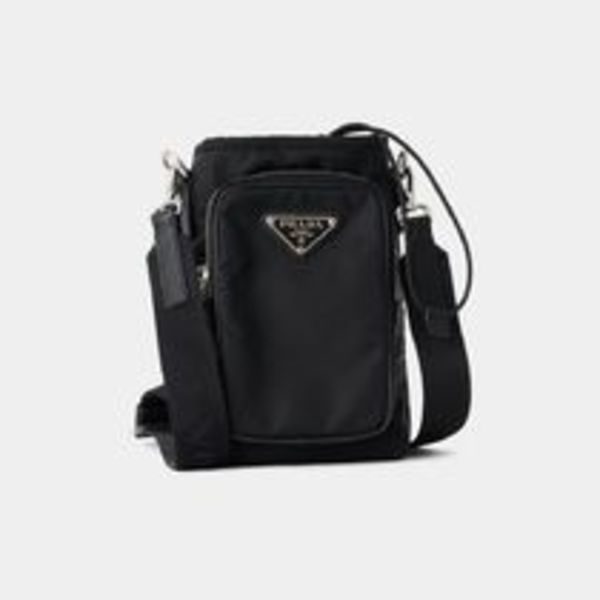 送関込★PRADA★Re-Nylon スマートフォンケース★ブラック