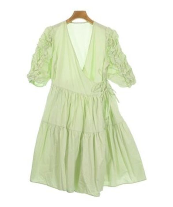 CECILIE BAHNSEN ワンピース 緑 8(S位) 2041026F0005