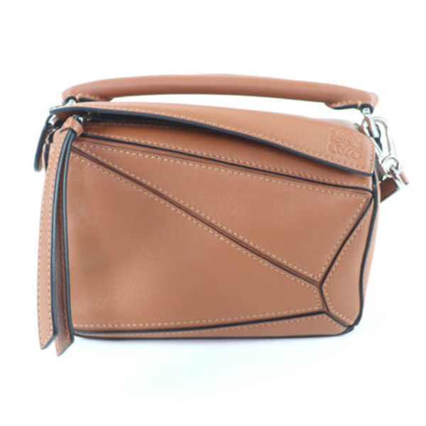 極美品 LOEWE A510U95X37 パズルエッジ バッグ ミニ