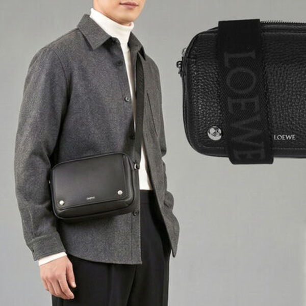 関税負担なし☆LOEWE ペブル メッセンジャーバッグ スモール