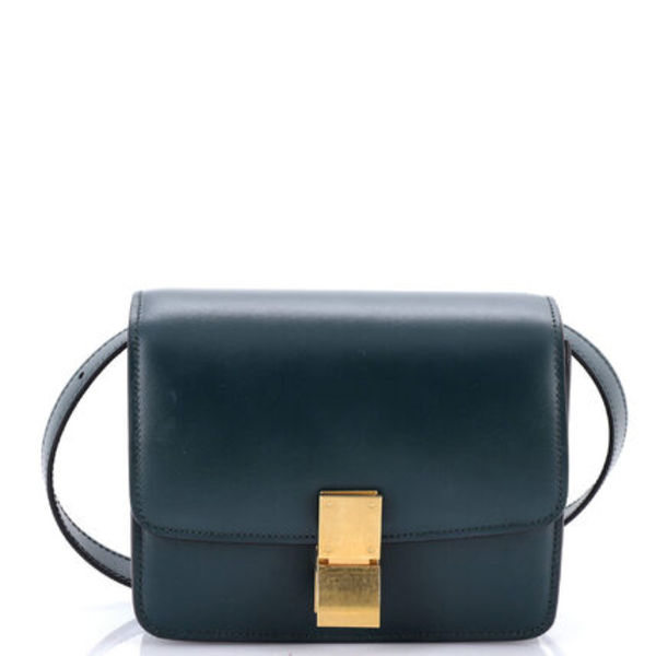 【手元在庫】CELINE クラシックボックスバッグティーン