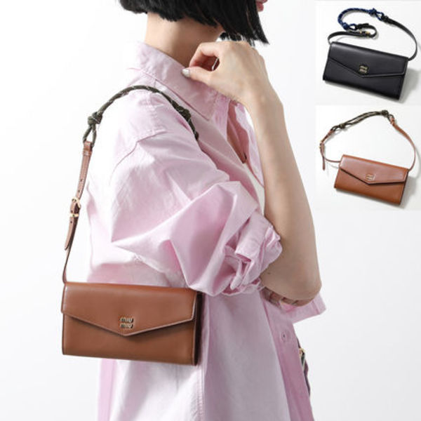 MIUMIU ショルダーバッグ 5MT025 ACRT ウォレットバッグ