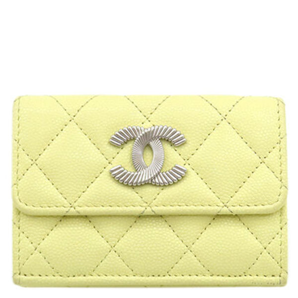 シャネル 三つ折り財布 フィッシュ スモール ウォレット