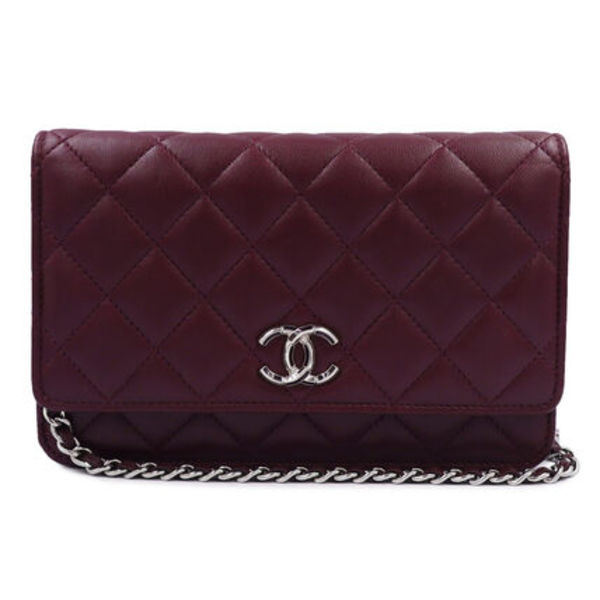 CHANEL シャネル チェーンウォレット 斜め掛け 財布 AP4191