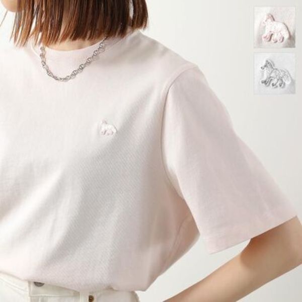 MAISON KITSUNE Tシャツ BABY FOX OW00130KJ0119 コンフォート