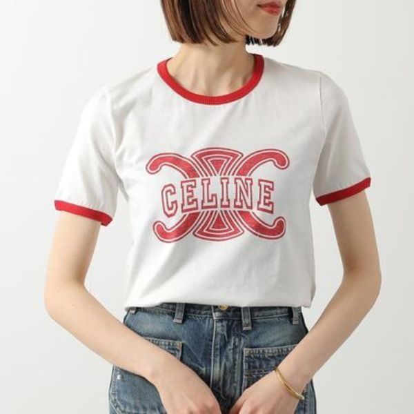 CELINE 半袖 Tシャツ RX0CH671Q 70s トリオンフ