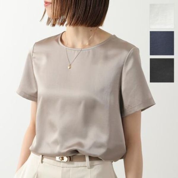WEEKEND MAX MARA Tシャツ ZONA 半袖 サテン