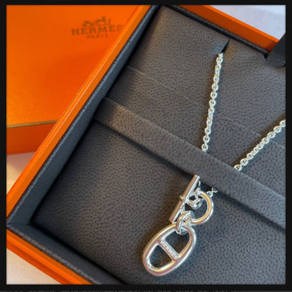 国内発送 即発【HERMES】Chaine d'Ancre pendant