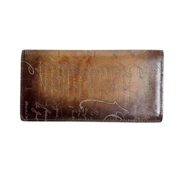 ベルルッティ 2つ折り長札入れ カリグラフィ