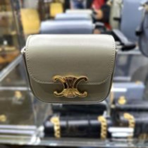 25 新作 CELINE ミニクロード ミニバッグ カーフスキン