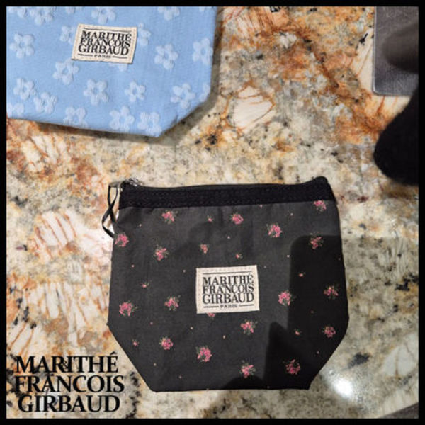 ♥MARITHE ♥CLASSIC LOGO VINTAGE FLOWER POUCH